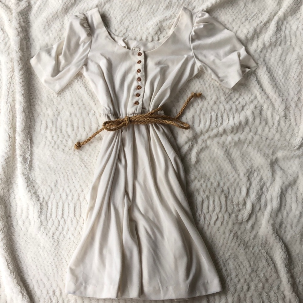 White Rope Dress